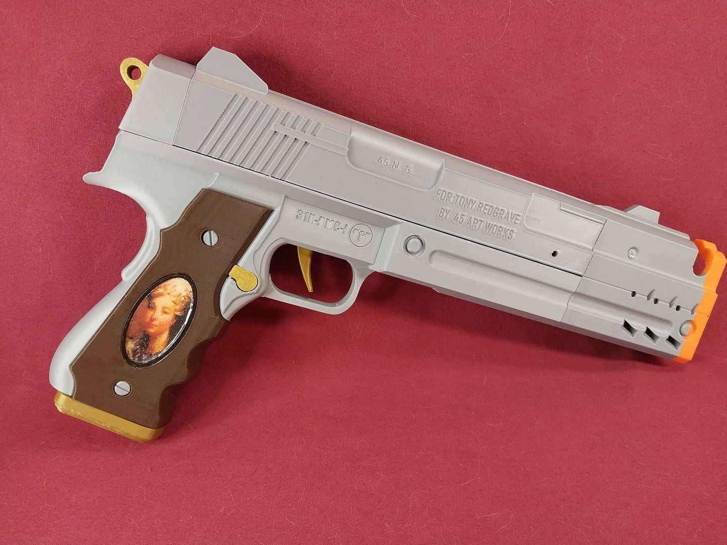 31K-DMC-I Devil May Cry Ivory Prop - 220+ FPS Completed Pistol