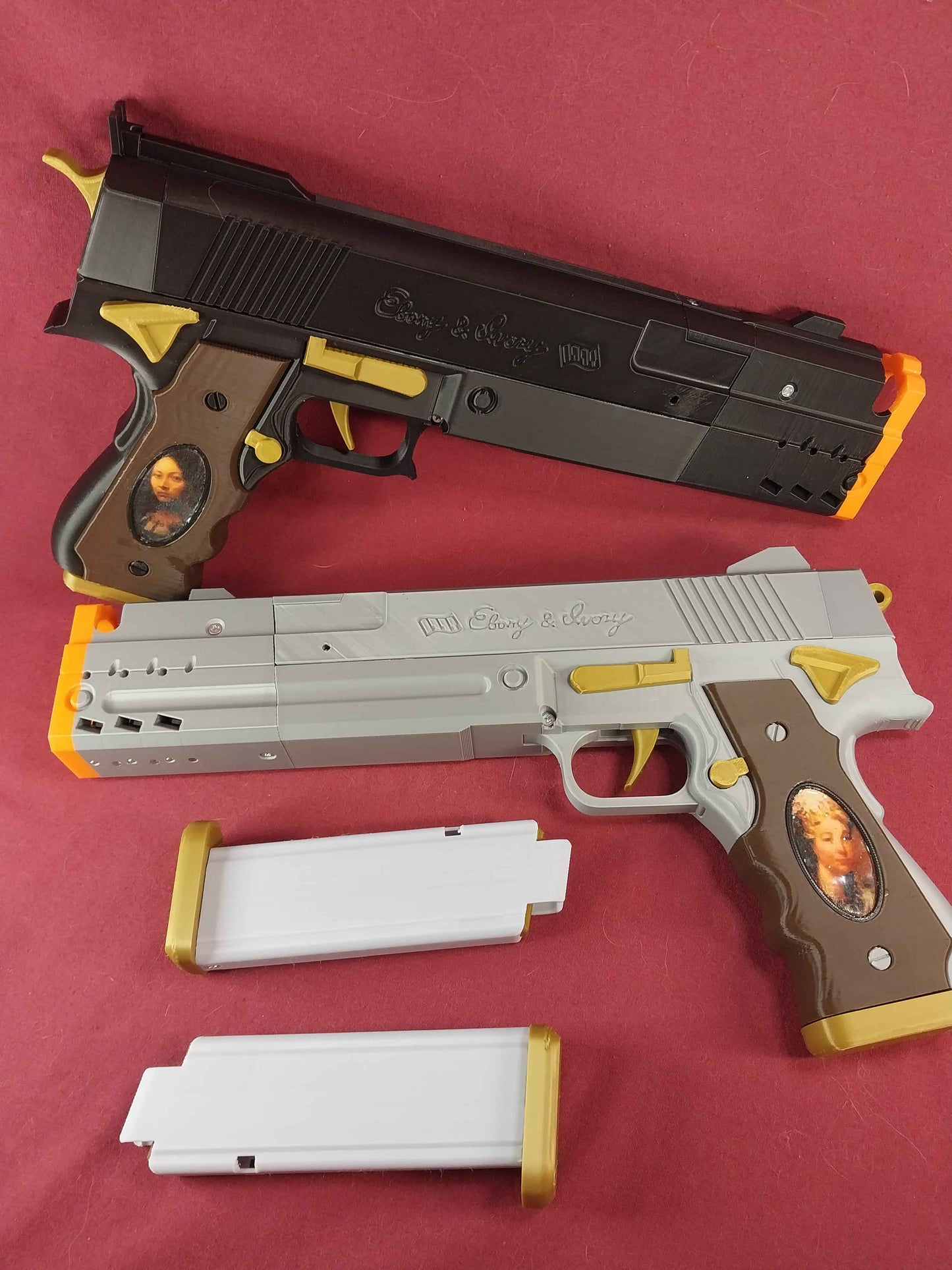 31K Devil May Cry Props, Ebony and Ivory - 220+ FPS Completed Pistols