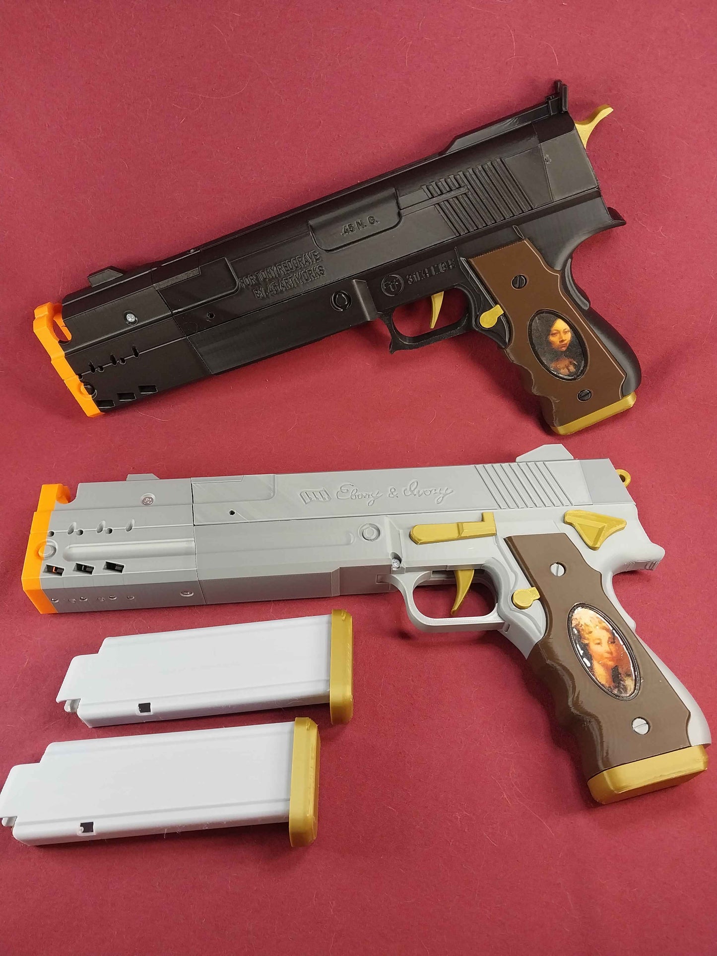 31K Devil May Cry Props, Ebony and Ivory - 220+ FPS Completed Pistols