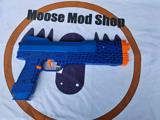 31K-A9 Robocop Auto 9 blue/blue hex Pre Built 10 round magaine
