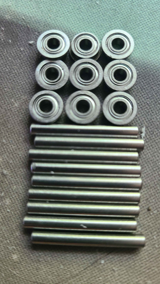 Bearings and Pins for Moose Bite SBCAR