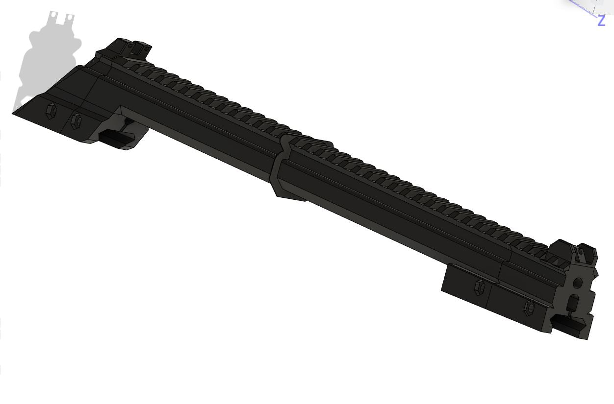 M0053-2 Carry Handle/Angled Riser